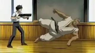 KARATE FIGHT BUT THIS DUDE USED A GUN