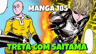 ONE PUNCH MAN 185 - GENOS detona exercito SOZINHO, É QUER LUTAR COM SAITAMA ( RESUMO COMPLETO )