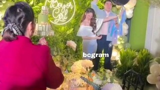 GENDER REVEAL WITH VILMA SANTOS. CONGRATS TO JESSY MENDIOLA AND LUIS MANZANO!