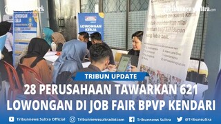 28 Perusahaan Buka 621 Lowongan Kerja di BPVP Kendari hingga Besok, Ada Pameran Pelatihan Vokasi