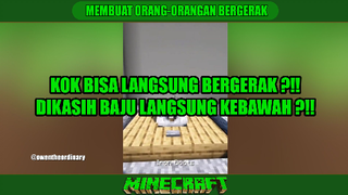 MEMBUAT ORANG-ORANGAN BERGERAK SENDIRI ❓❓❗❗