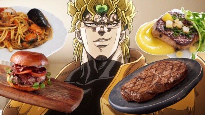 DIO teaches you table manners