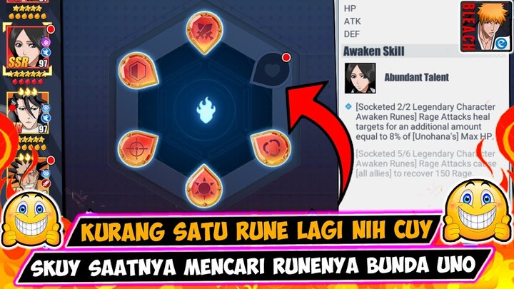 SKUY GACHA RUNE BUAT UNOHANA 🔥~ Bleach Eternal Soul