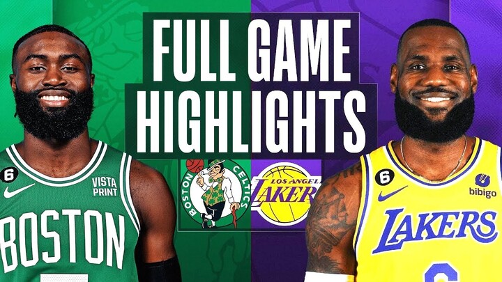 LAKERS vs CELTICS FULL GAME HIGHLIGHTS | December 13, 2022 | Lakers vs  Celtics Highlights NBA 2K23
