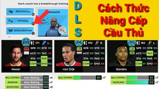 DLS 2021 | Cách thức nâng cấp cầu thủ trong dls