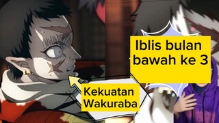 Kemampuan Wakuraba Iblis Bulan bawah ke 3 di Demon Slayer