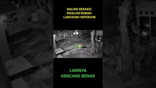 Maling Kepergok dan Lari nya bikin ngakak #shorts