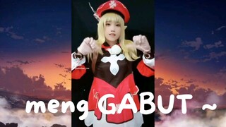 Cosplay in home sambil dance GABUT mwehehe~