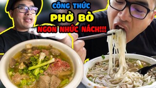 Hướng dẫn từng bước làm PHỞ BÒ để có nước dùng đậm đà ngon như ở quán