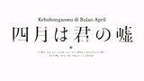 Shigatsu wa kimi no Uso - The end (teks only)