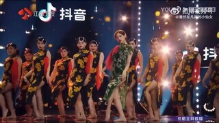 Cheng Xiao's Qipao dance performance in Masked Dancing King S3 Finale