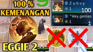 100 % KEMENANGAN | TRIK & TIPS BERMAIN COMANDER EGGIE 2 BESERTA SYNERGYNYA! BEST SYNERGY MAGIC CHESS