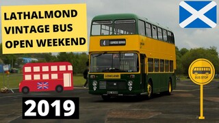 Lathalmond Scottish Bus Museum SVBM Vintage Bus Event Dunfermline [Bus Video] 🚍