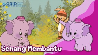 Cerita Anak - Senang Membantu - Bona and Friends - Kartun Anak