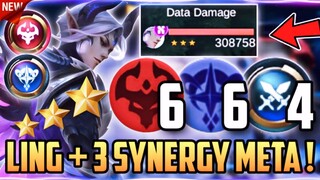 HYPER LING + 3 SYNERGY META TERKUAT ! COMBO MAGIC CHESS TERBARU 2022