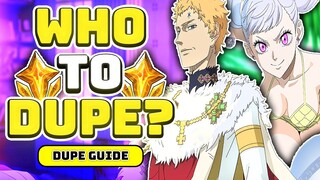 Julius Or Noelle Who Should You Dupe? (Black Clover Mobile)