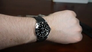 y2mate.com - Rolex Rubber Strap Unboxing Crafter Blue RX01 Review_360p