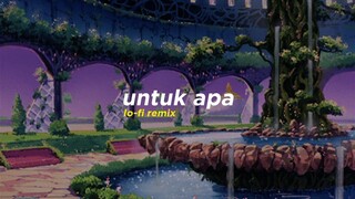 Hindia - Untuk Apa / Untuk Apa? (Alphasvara Lo-Fi Remix)