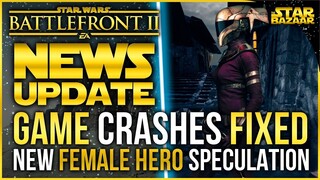 Game Crashes FIXED Crait Heroes Vs Villains Map Rise Of Skywalker Speculation | Battlefront 2 Update