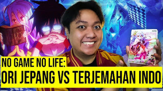 Mending Beli Light Novel Asli Jepang Atau Terjemahan - #BukaBungkus No Game No Life