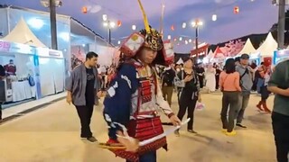 Ketemu Samurai dari Era Heian diJak Japan Matsuri 2024