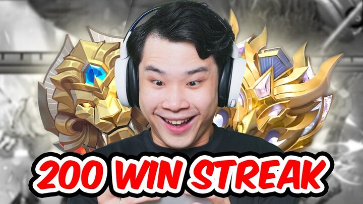 Winstreak ke 200 Season Ini! (Mobile Legends)