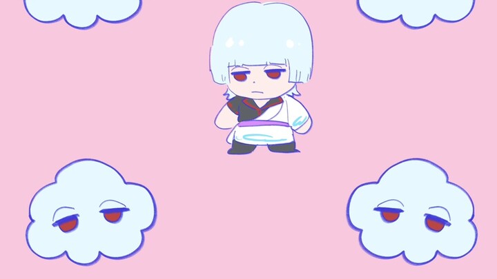 [Gintama /Tulisan Tangan/Dari Sakata Gintoki] Tidak ada orang jahat dengan rambut ikal alami!