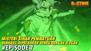 DR STONE NEW WORLD PART 2 EPISODE 7 - Rahasia Sinar Pembatuan Medusa Berhasil Diungkap Senku