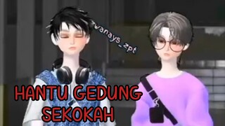 hantu gedung sekolah || cerita hantu versi zepeto