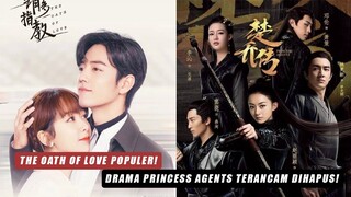 Drama The Oath of Love Trending Ditonton 550 Juta Kali | Film dan Drama Deng Lun Terancam Dihapus 🎥