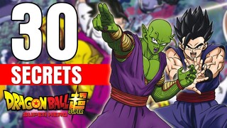 30 SECRETS SUR DRAGON BALL SUPER : SUPER HERO !