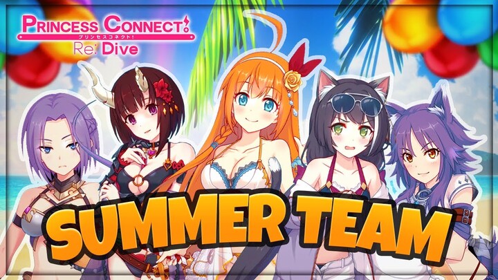 BIKINI META!!!! SUMMER TEAM GOES BRRR IN ARENA! (Princess Connect! Re:Dive)