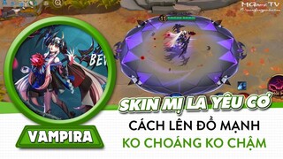 Onmyoji Arena | Skin mới mị la yêu cơ của Dơi - Vampira, cách lên đồ cực mạnh