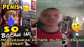 Bocah ini Bernyanyi dengan perasaan yang sedih 😭😭