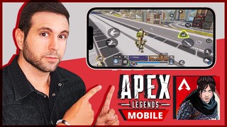 Me dejan probar APEX LEGENDS MOBILE! *GRATIS*