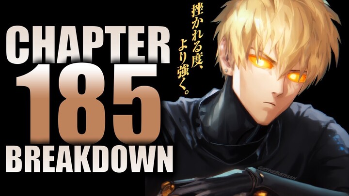 GENOS' NEW POWERFUL FORM REVEALED / One Punch Man Chapter 185