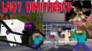 Monster School : LADY DIMITRESCU HORROR Resident evil 8 | Haunted MALL | Funny Minecraft Animation