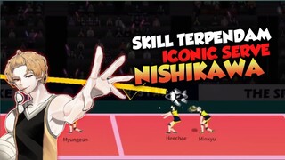 AUTO HEADSHOT! ICONIC SERVE NISHIKAWA THE SPIKE PC