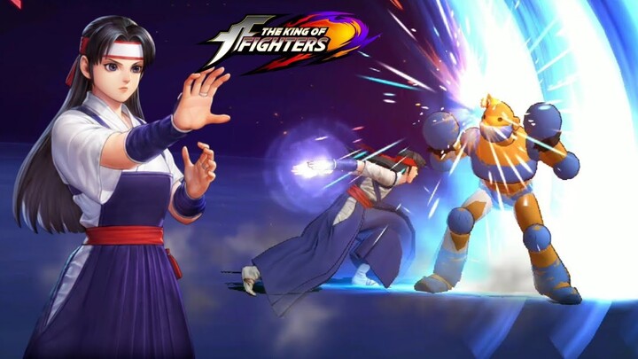 The King of Fighters ALL STAR: Kasumi Todoh skills preview