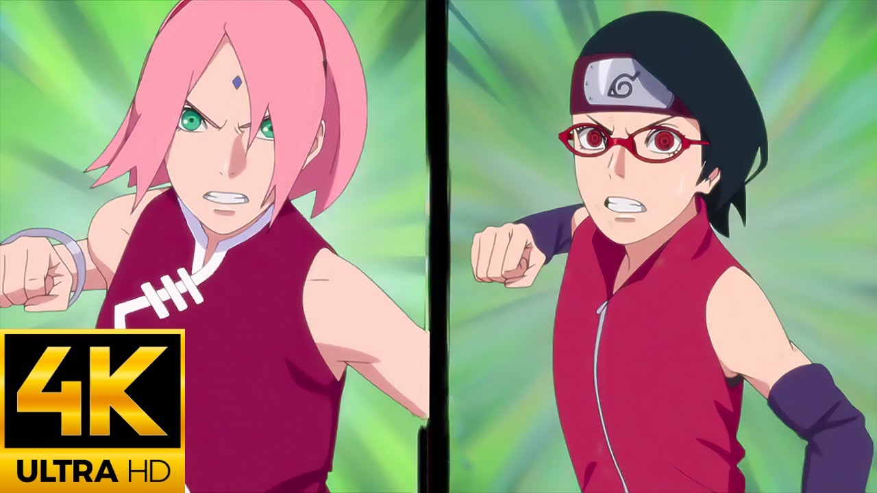 Sarada Uchiha Fights