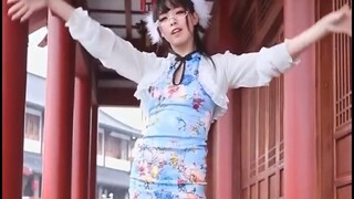 【翎霜】一花依世界【白丝旗袍换装】