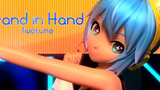 1080P Full Wind Hand in Hand --Hatsune Miku Project DIVA Arcade เนื้อเพลงภาษาอังกฤษ คำบรรยายโรมาจิ