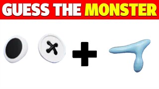 Guess The MONSTERS | RAINBOW FRIENDS CHAPTER 2 & ROBLOX DOORS + JUMPSCARES (BLUE)