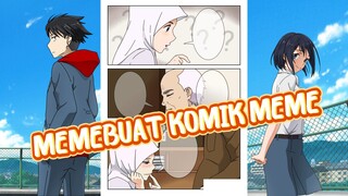 Menggambar komik meme video viral, membuat meme komik Indonesia