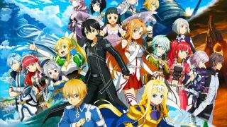 [Visual feast from Sword Art Online] All characters, high-burning mixed cuts, dedicated to all sword