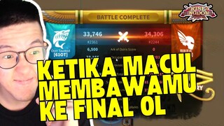 DETIK-DETIK W244 MAJU KE FINAL OSIRIS LEAGUE GARA-GARA MACUL!! Rise Of Kingdoms ROK Indonesia