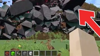 Minecraft: mc sepuluh tahun kemudian! Meteorit ada di sini! Dunia langsung hancur!