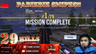 PABIEBIE SNIPERU | HOW TO LEAD A SHOT | 29 KILLS | NRX 420 | CODM GARENA