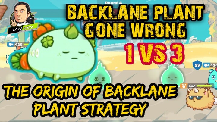 ABP GAMEPLAY | BACKLANE PLANT STRATEGY | THE ORIGIN OF BACKLANE PLANT 1v3 | MISSING THIS STRATEGY