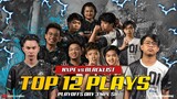 NXPE vs BLACKLIST Top 12 Plays Of The Game | MPL-PH S8 Playoffs Day 3
